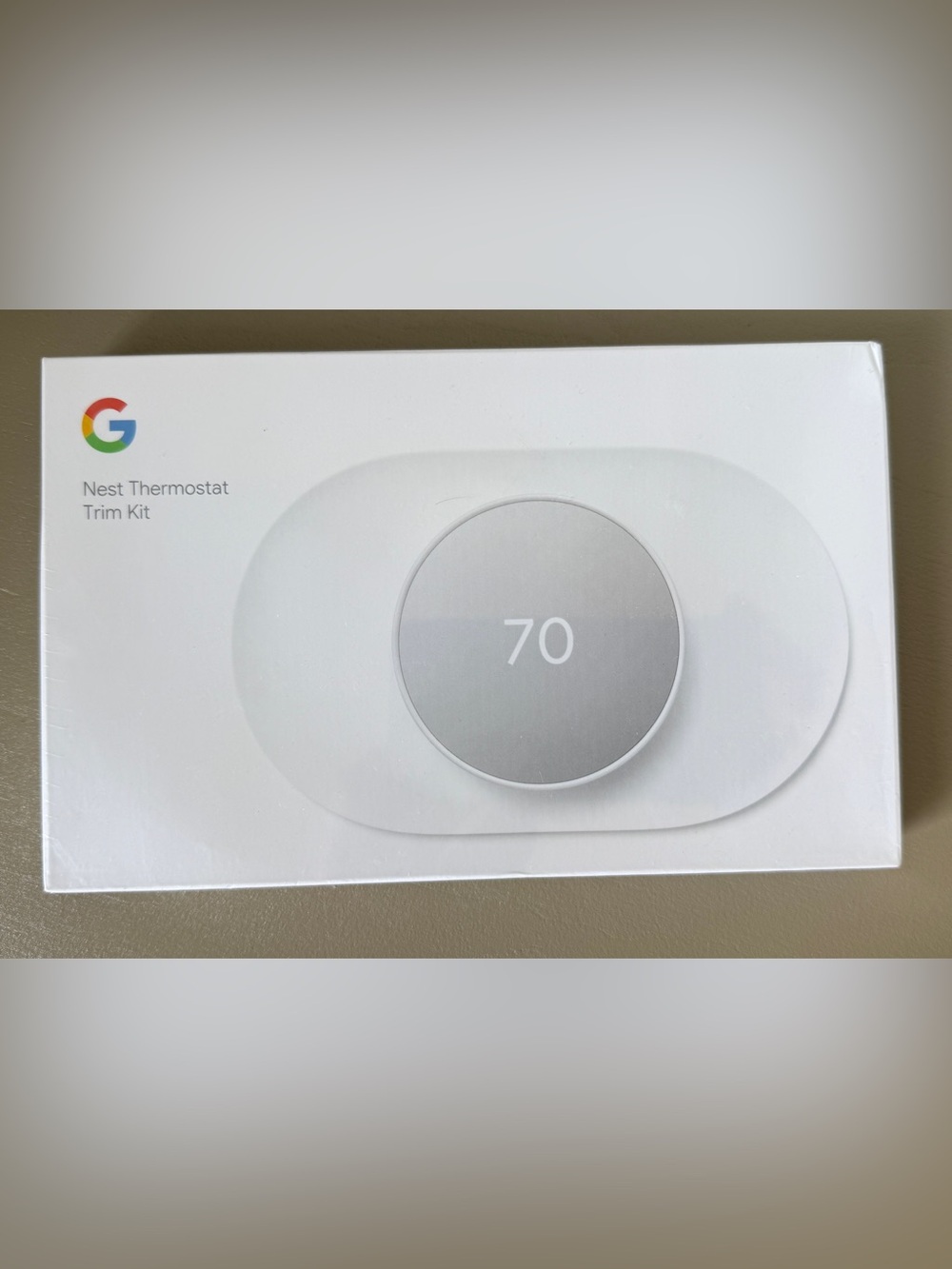 Google Nest Thermostat Trim Kit – Snow – New Sealed